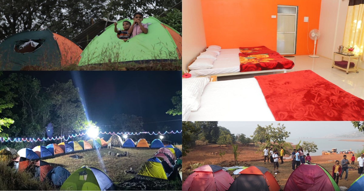 Vasota lakeside camping location